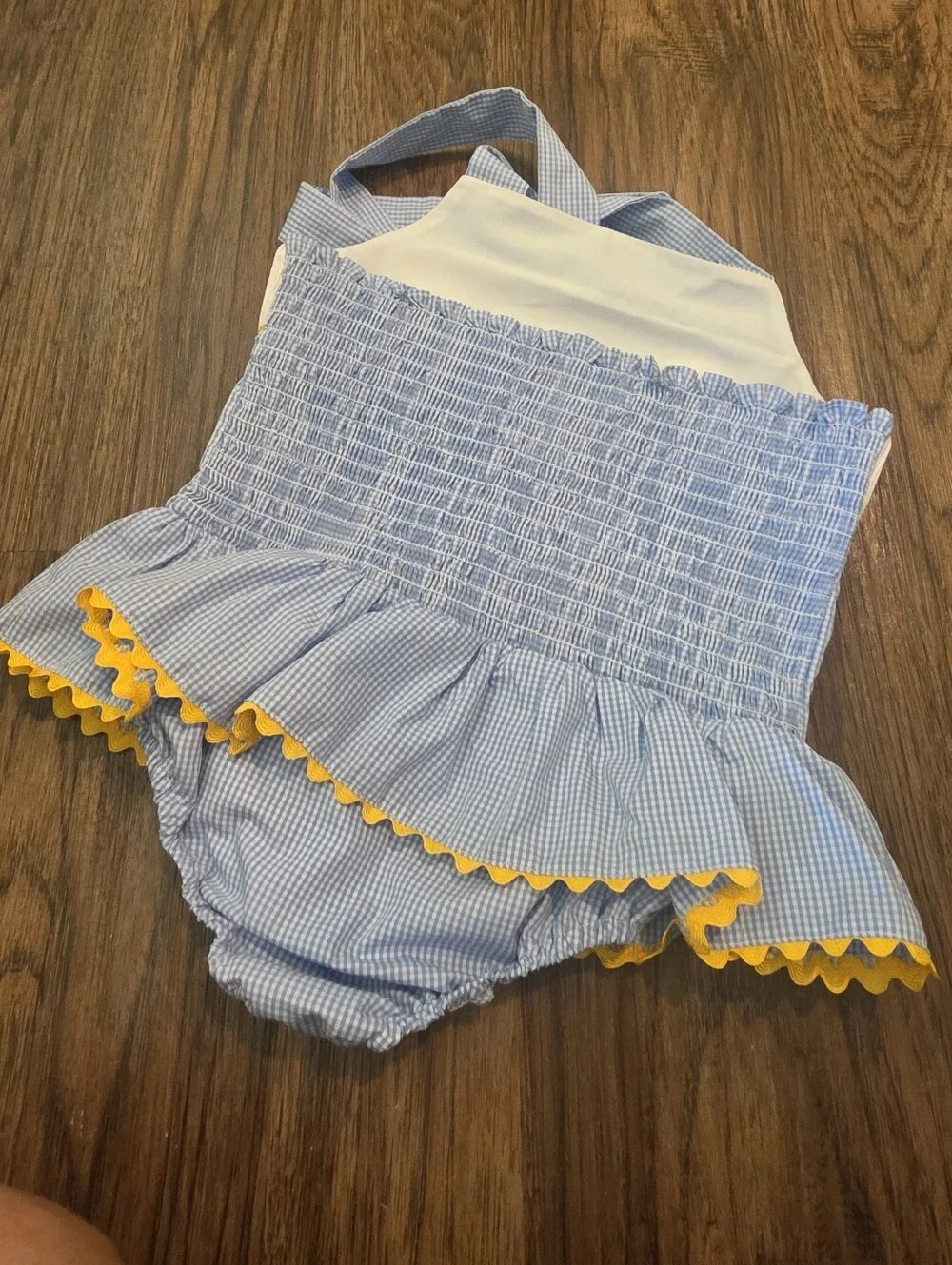Stitchy Fish lemon swimsuit